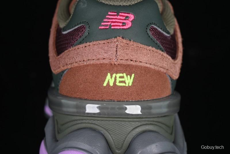 New Balance 9060 Retro Casual Running Shoes with ABZORB Cushioning Technology - U9060BUR
