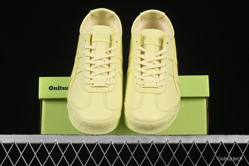 Onitsuka Tiger Mexico 66 Cactful-S Low-Top Leather Running Shoes in Pastel Colorway - 1183C347-750