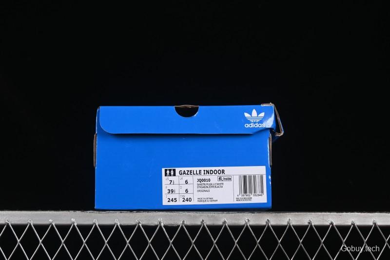 Adidas Originals Gazelle Indoor Retro Casual Sneakers with Anti-Slip and Durable Design - JQ0010