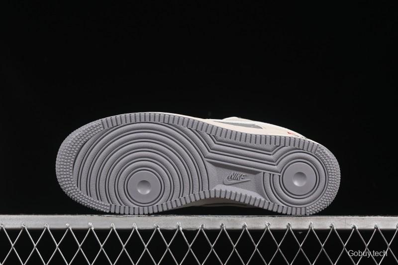 Nike Air Force 1 '07 Low Supreme Casual Sneakers with Full-Length Air Cushion - HH7518-058