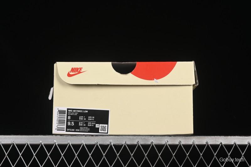 Nike Air Force 1'07 Low Doraemon Casual Sneakers with Full-Length Air Cushion - DF0188-059