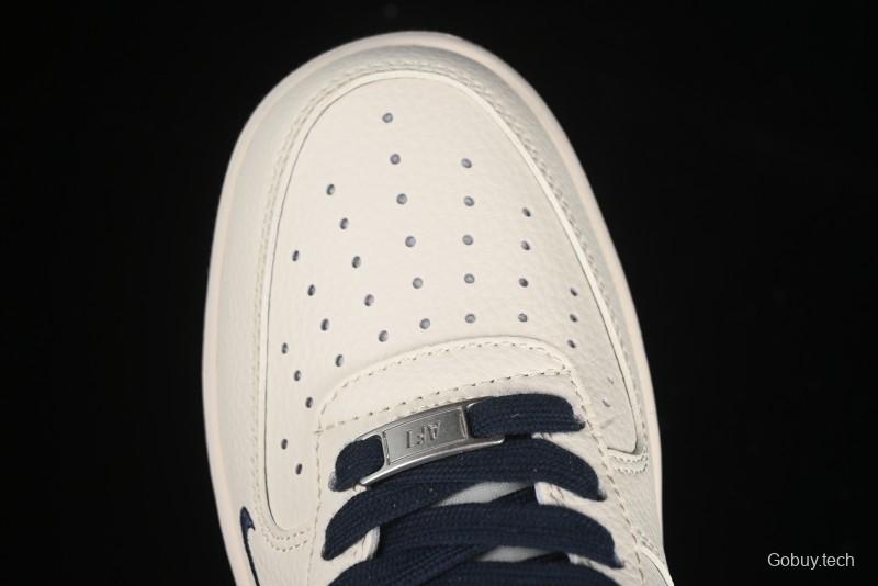 Nike Air Force 1 '07 Low Stussy Collaboration Cartoon Swoosh Casual Sneakers - ZH2598-309