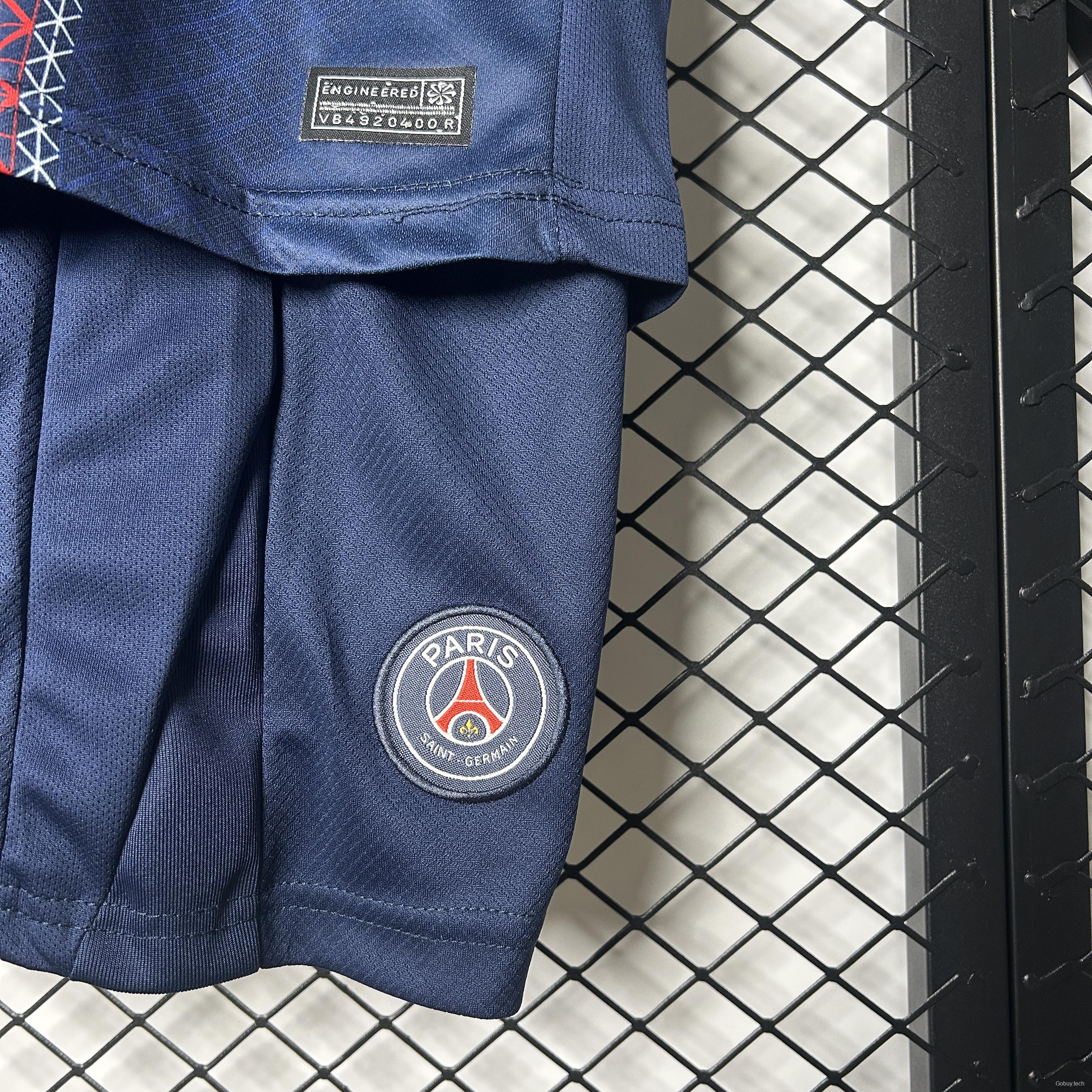 25/26 Kids PSG Home Size 16-28 Jersey