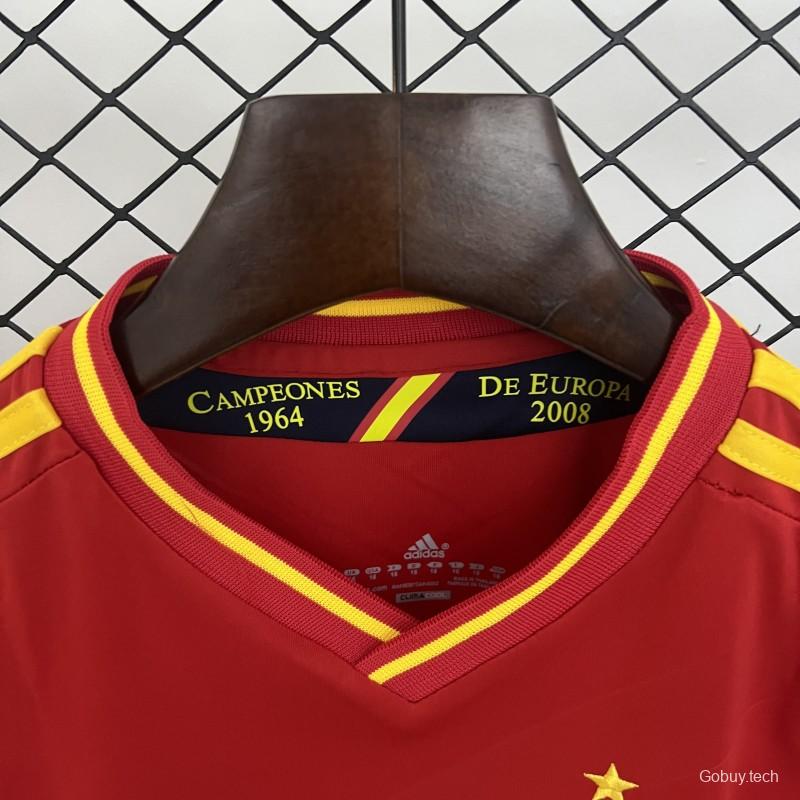 2012 Kids Spain Home Size 16-28 Jersey