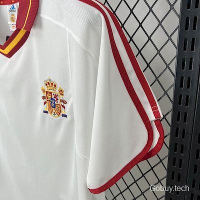 Retro 1998 Spain Away Jersey