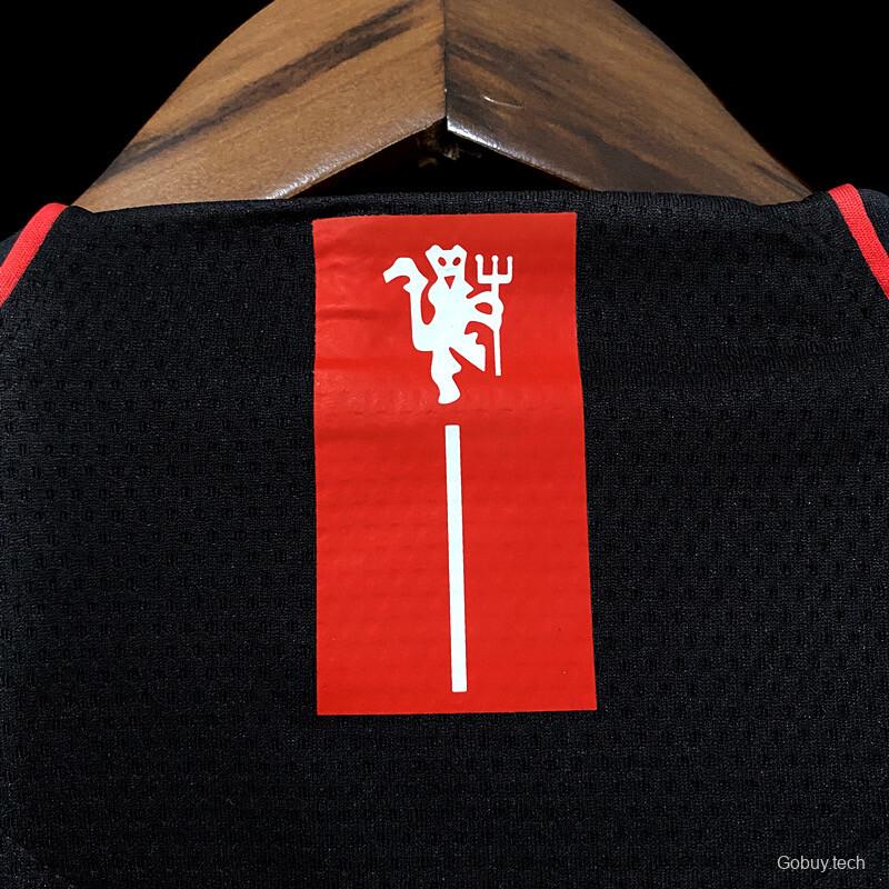 Retro 07/08 Manchester United Away Black Jersey