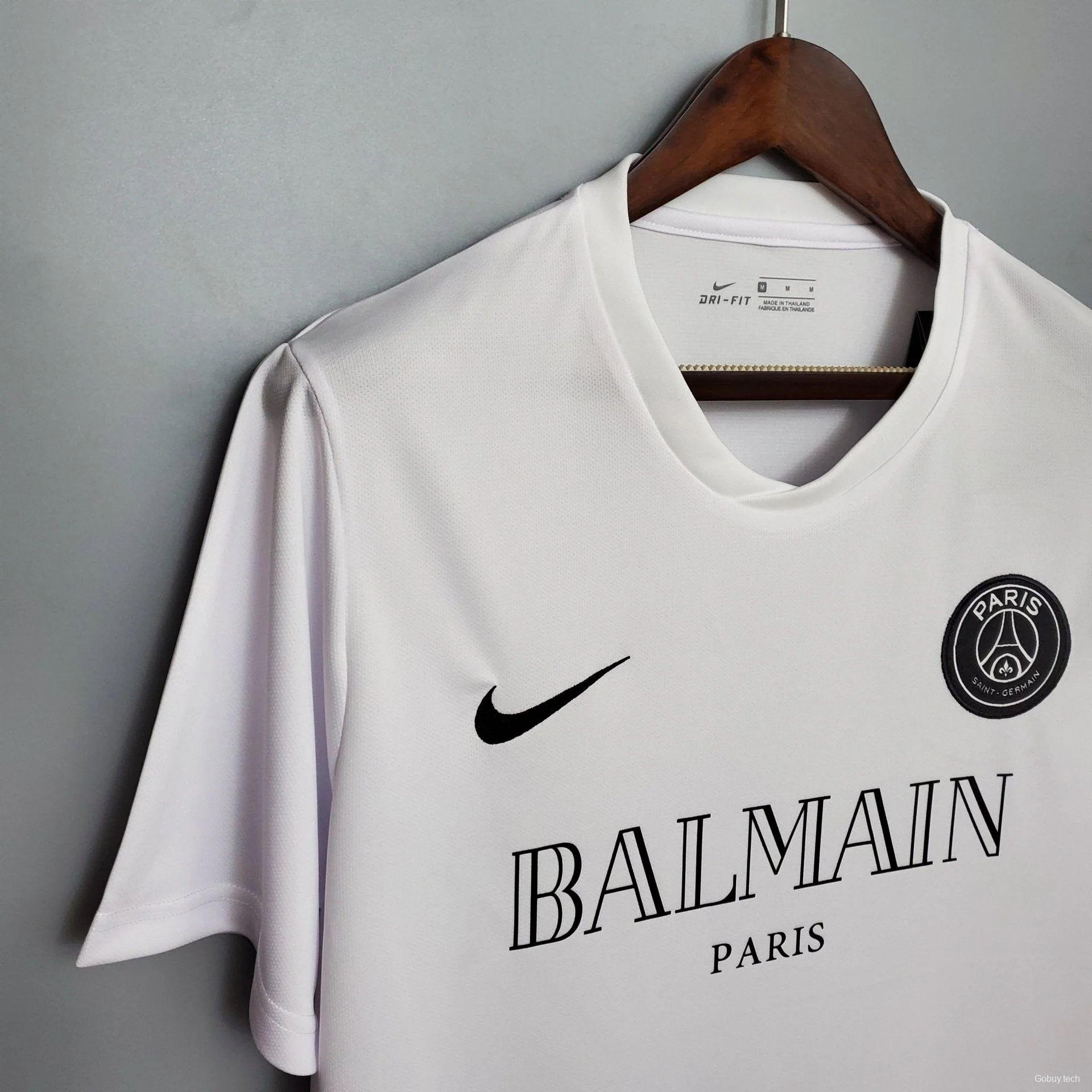 Retro 2020 PSGx Balmain White Jersey