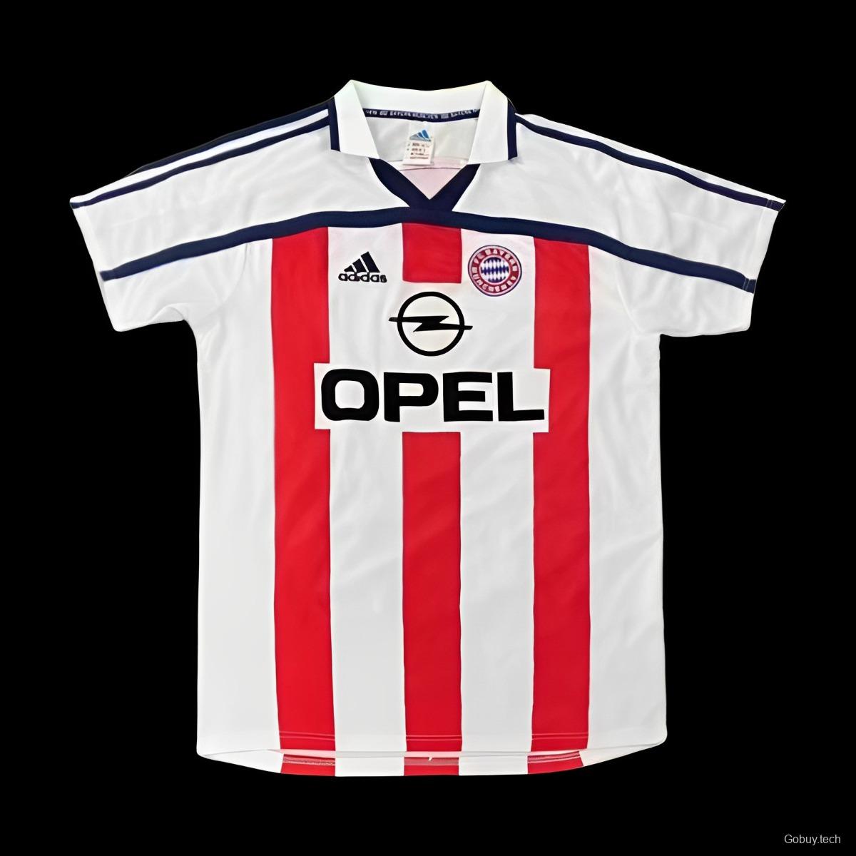 Retro 00/01 Bayern Munich Away Jersey