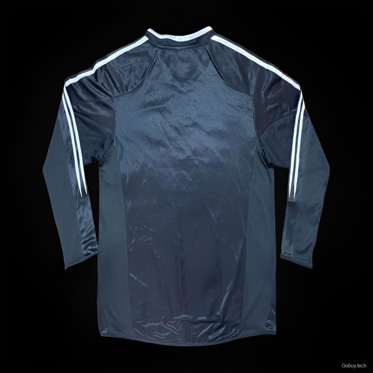 Retro 04/05 Real Madrid Third Black Long Sleeve Jersey