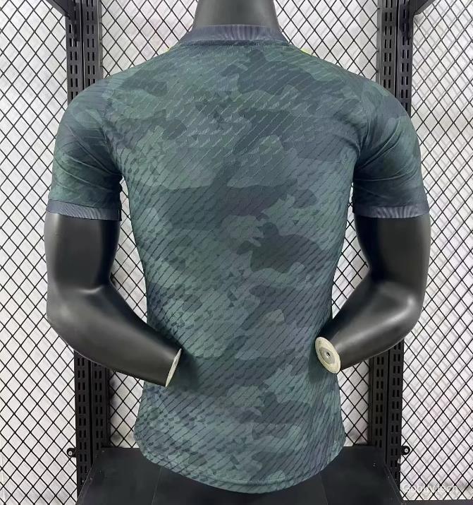 Player Version 23/24 Real Madrid Camouflage Green Jersey