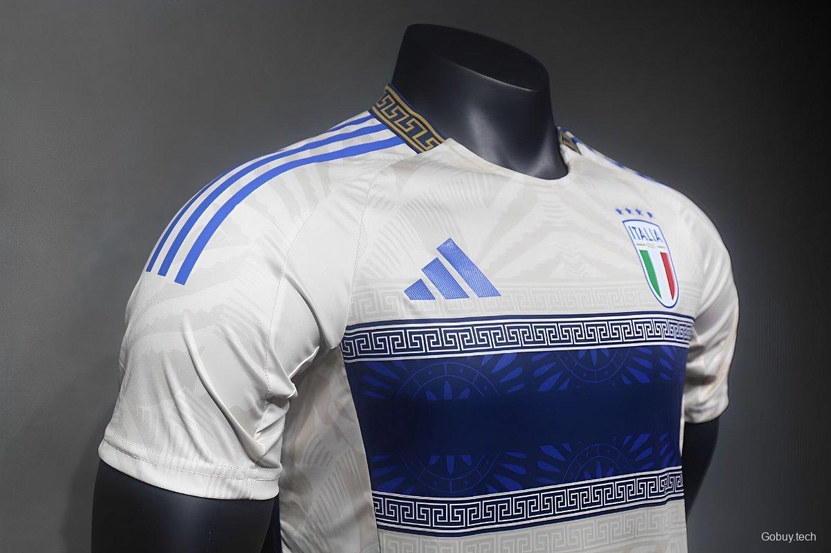 Player Version 2024 Italy x Versace White Jersey