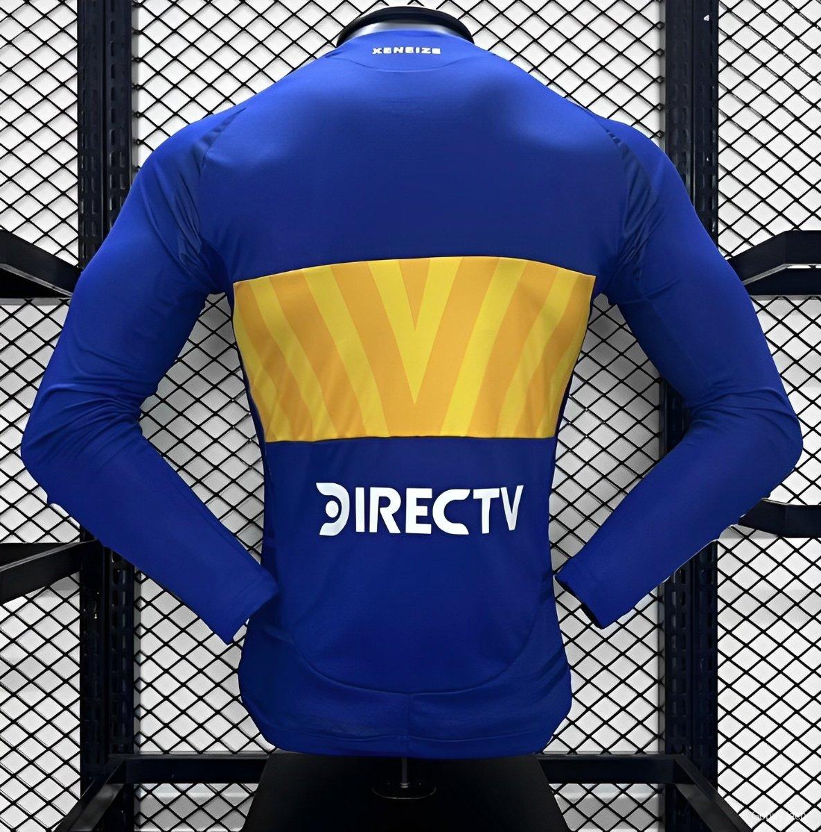 Player Version 24/25 Boca Juniors Home Long Sleeve Jersey