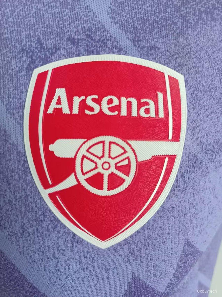 Player Version 24/25 Arsenal Purple Polo Jersey