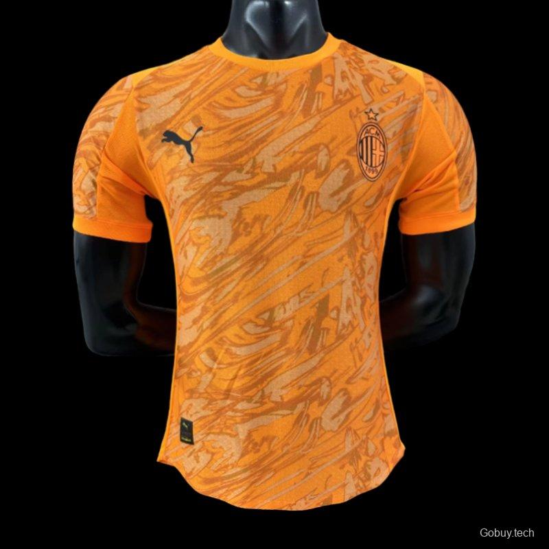 Player Version 25/26 AC Milan Goalkeeper Third Orange Jersey
