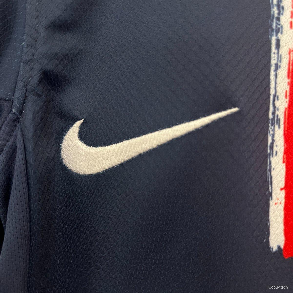 1 Star 24/25 Kids PSG Home Jersey With Final Match Champion Jersey