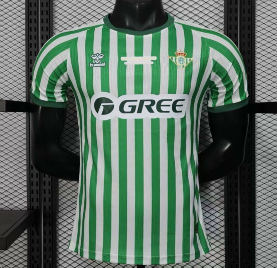 Player Version 25/26 Real Betis Home Jersey