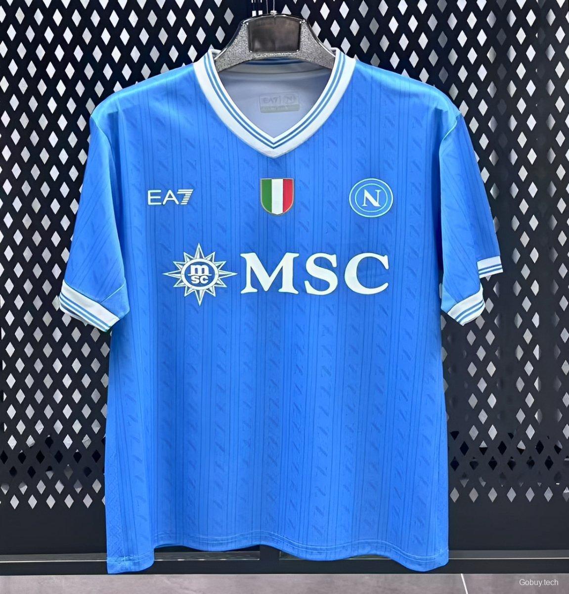 25/26 Napoli Home Jersey